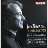 BEETHOVEN Complete Piano Concertos * Quintet for Piano & Winds